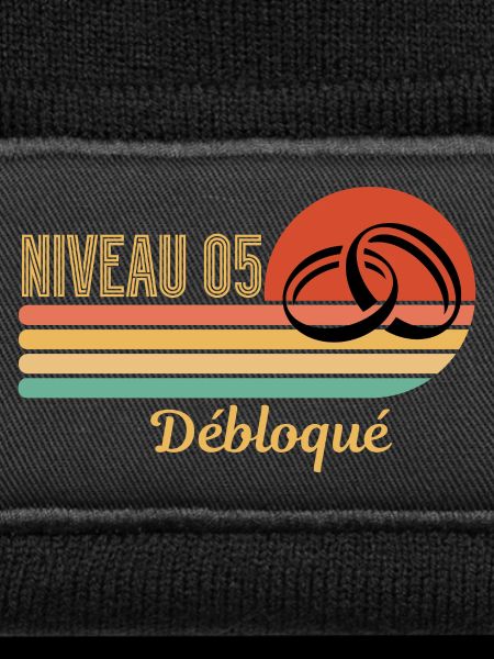 Level 05 Freigeschaltetes Retro-Grafikdesign