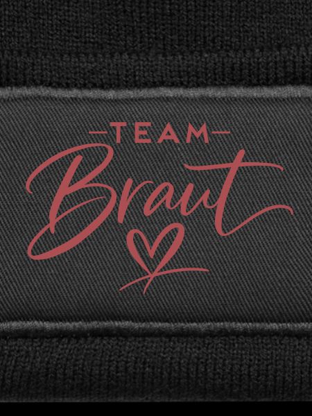 Team Braut – Handlettering Herzlogo