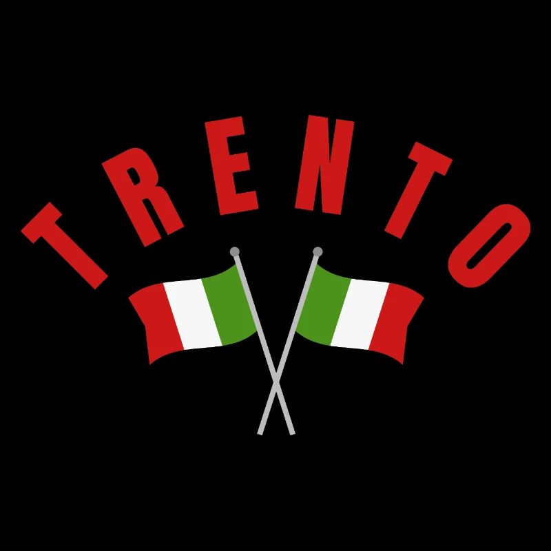 Trento Italian Flags Emblem