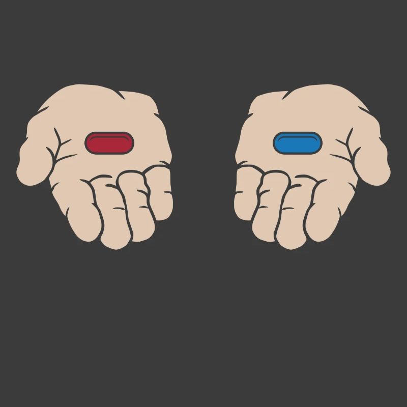 Rote Pille Blaue Pille