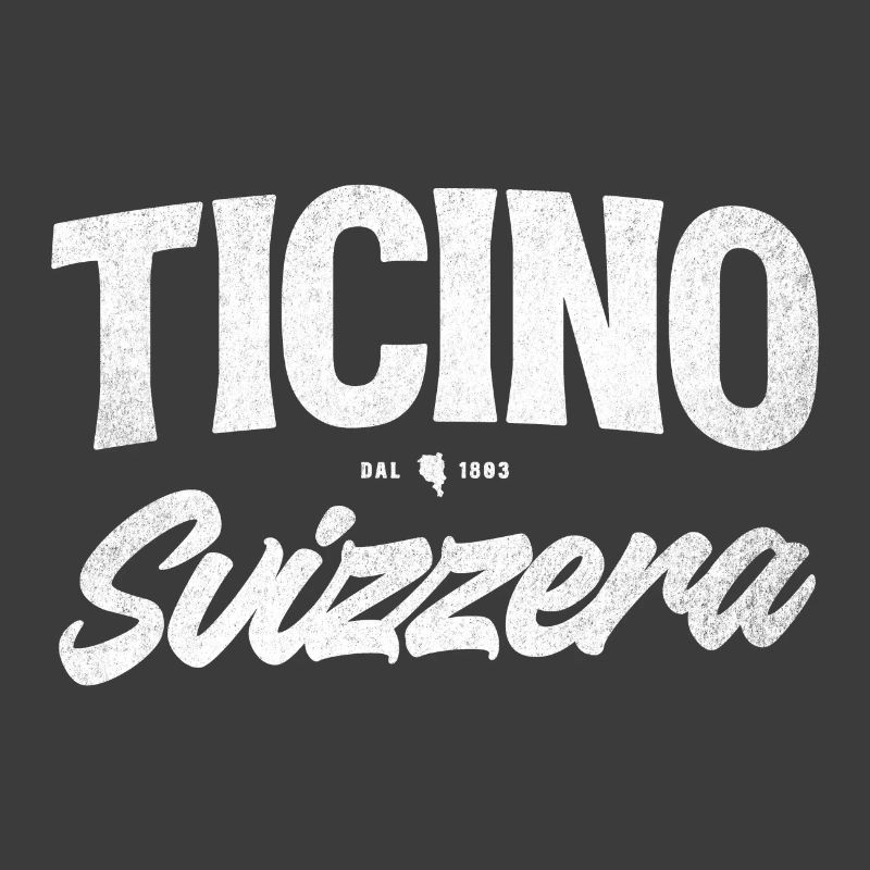 Ticino Switzerland Script Logo