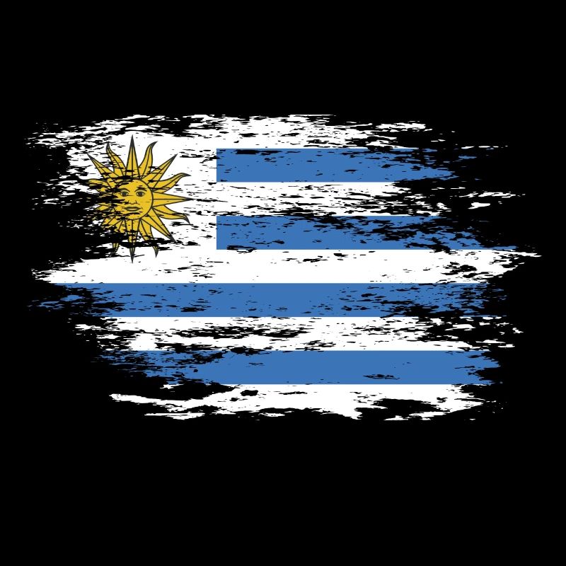 Uruguay flag used