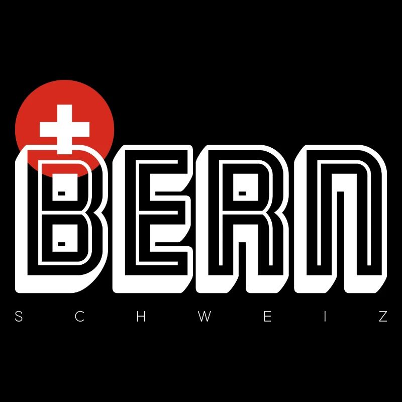 Bern Swiss City Emblem