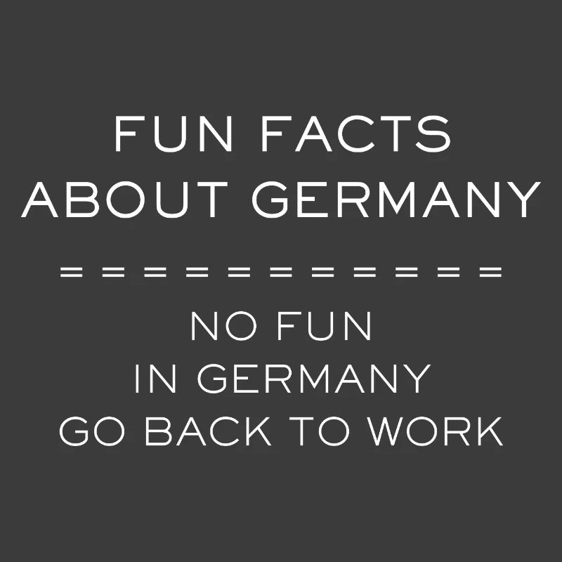 Fun Facts About Germany - Fun Saying Gift