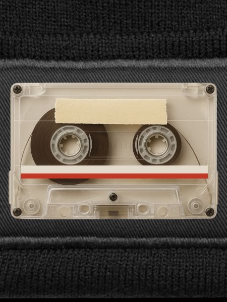 Transparente Kassette – Retro Mixtape