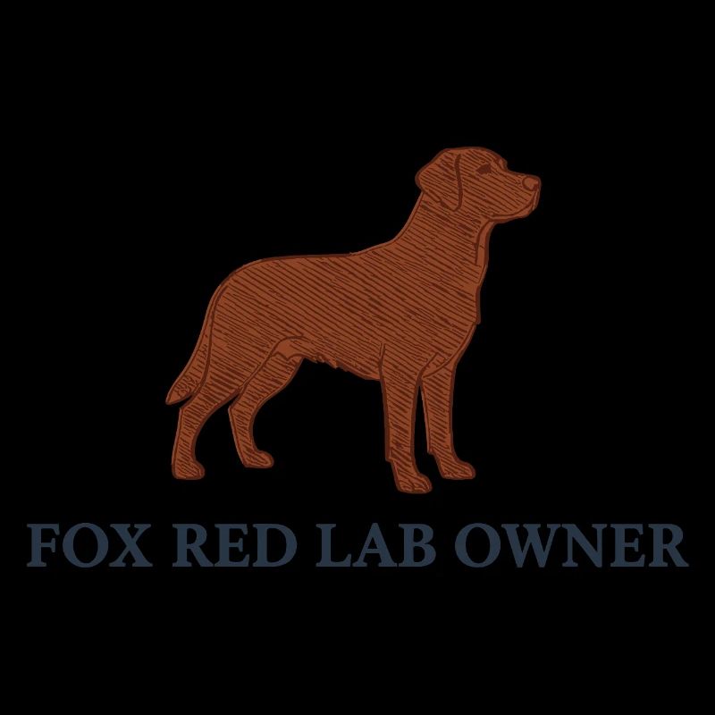 Fox red Labrador Logo