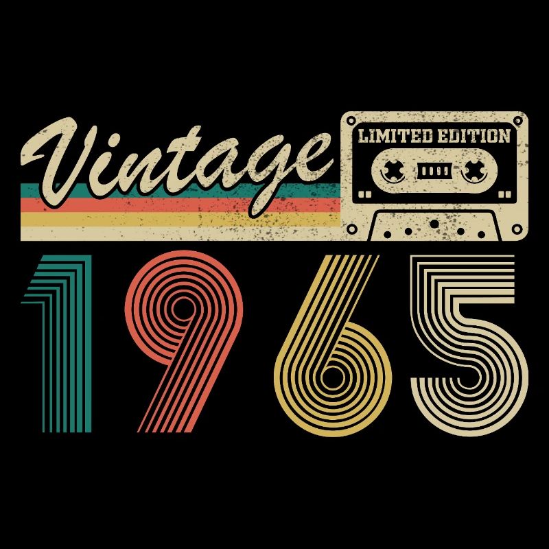 1965 Vintage Retro Geburtstagsgeschenk