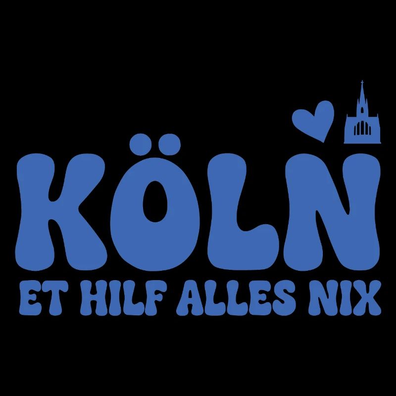 Köln Dialekt Grobschrift Logo