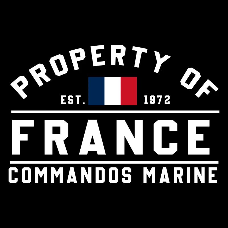 Propriété de France Commandos Marine