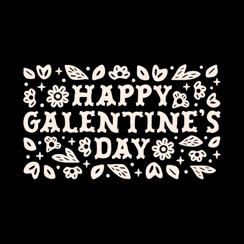 Frohen Galentine's Day, Freunde, Valentinsgrüße,