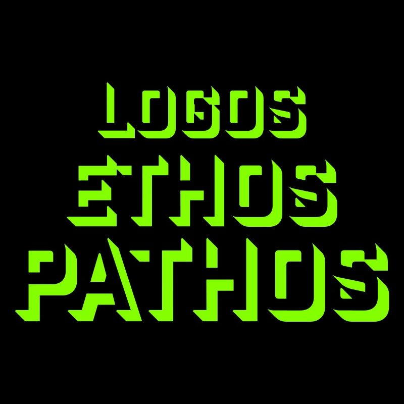Logos Ethos Pathos Rhetoric Philosophy Student