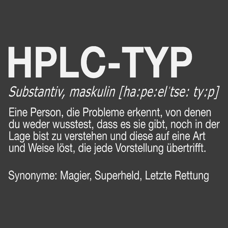 High Performance Liquid Chromatography HPLC Typ