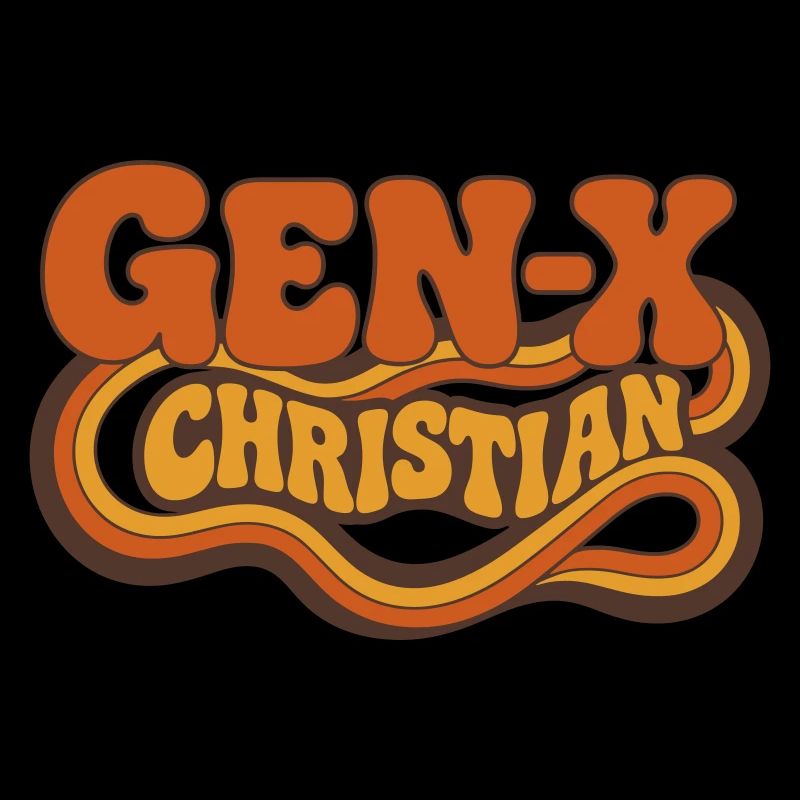 Gen-X Christian Retro Logo