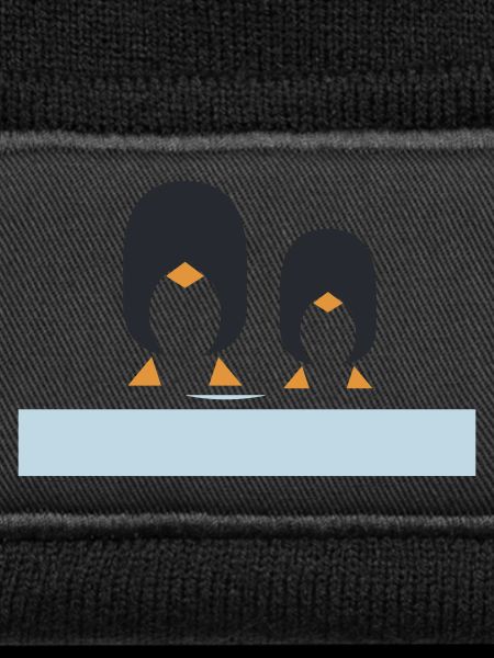 Geometric Black Penguins Duo