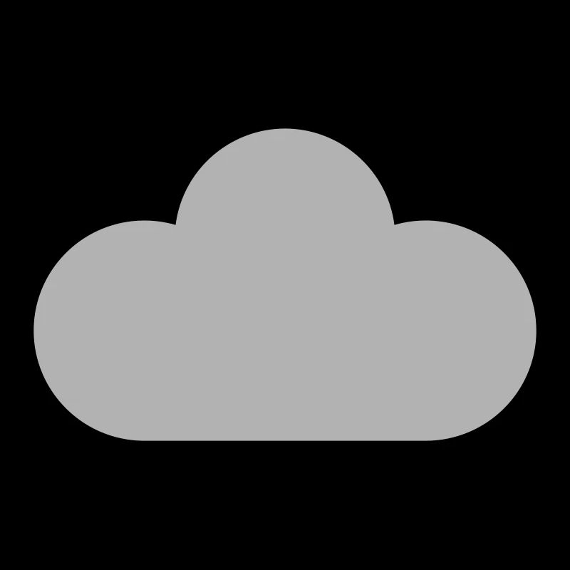 Wettersymbole - Wolke