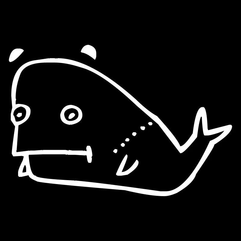 Caricature de baleine