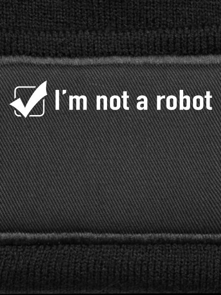 Ich bin kein Roboter