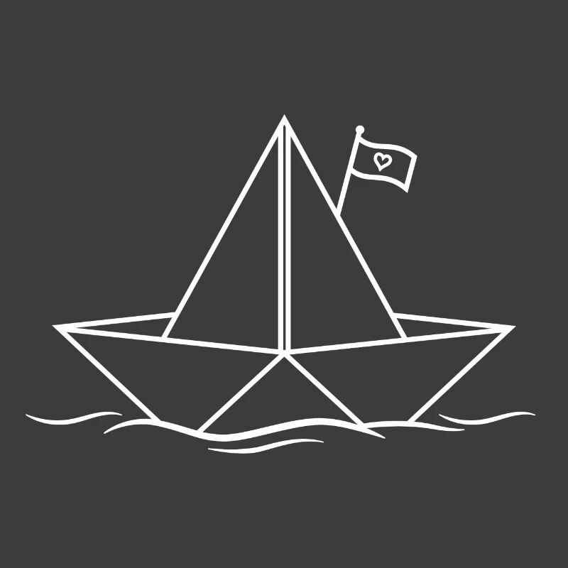 Papierschiff Papierboot