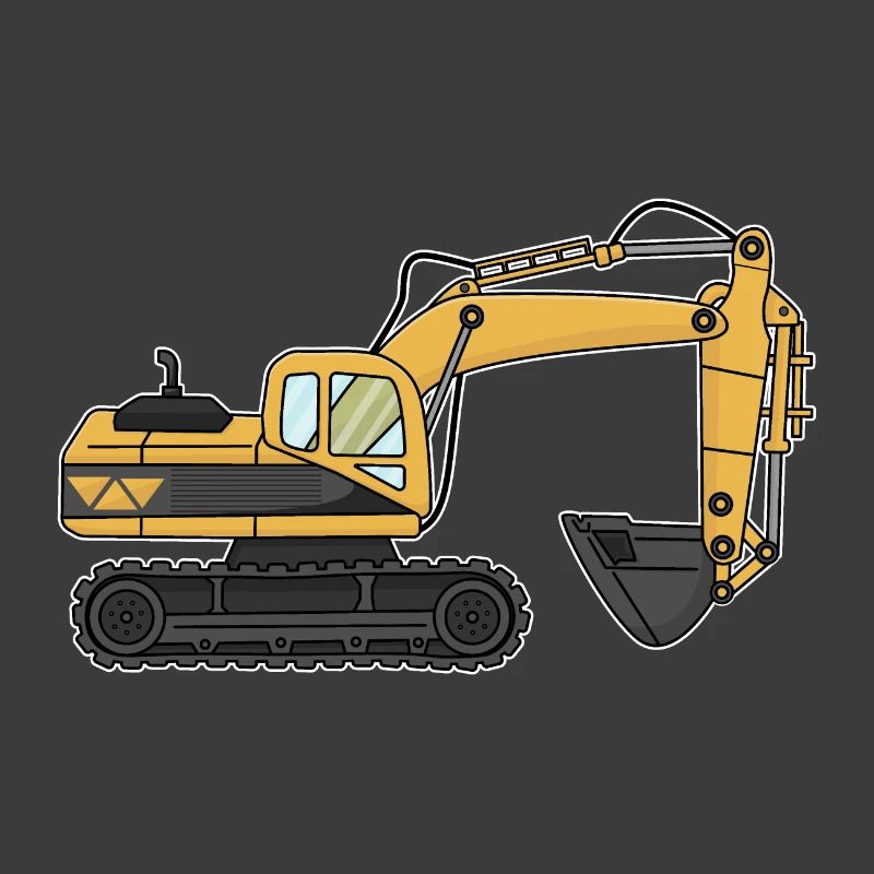 Bagger, Baustelle