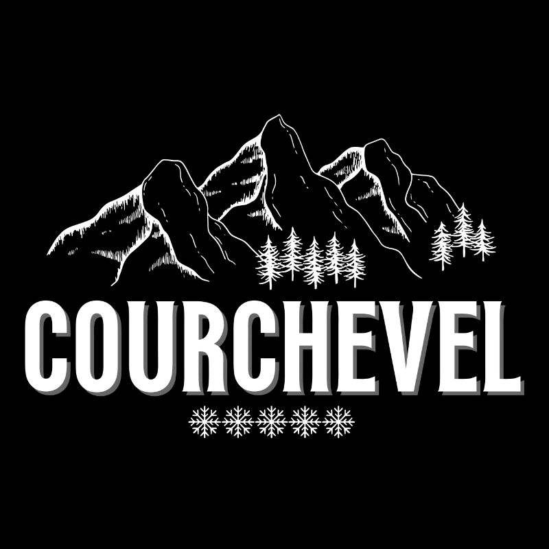 Courchevel, Savoie, station de ski