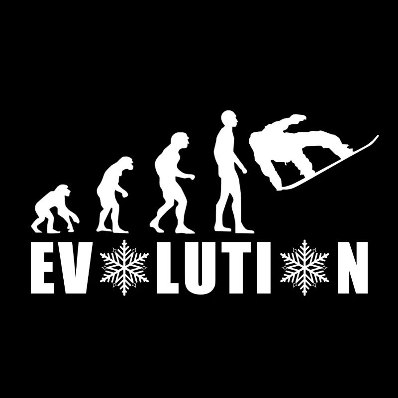 EVOLUTION SNOWBOARD Neige Hiver Cadeau
