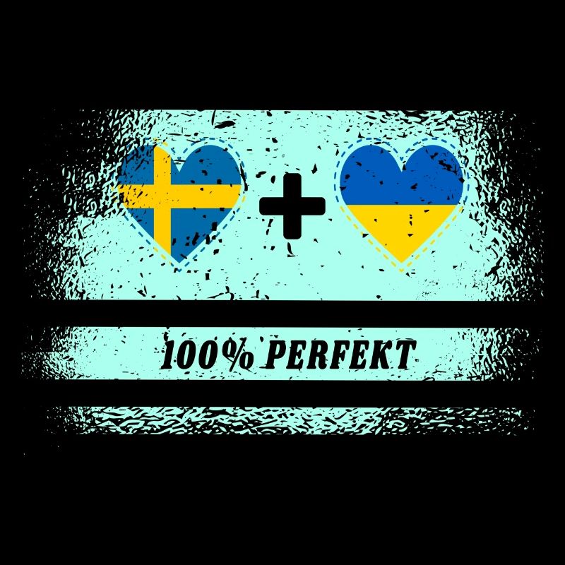 Ukraine und Schweden 100% perfekt / Geschenk