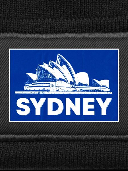 Sydney Opera Blue Silhouette