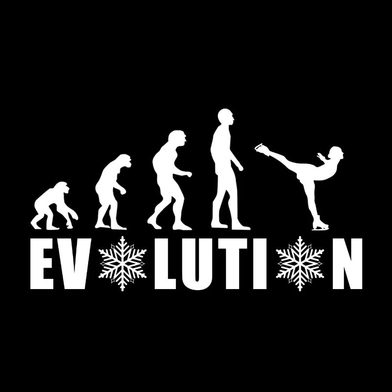 EVOLUTION EISKUNSTLAUF WINTER SCHNEE