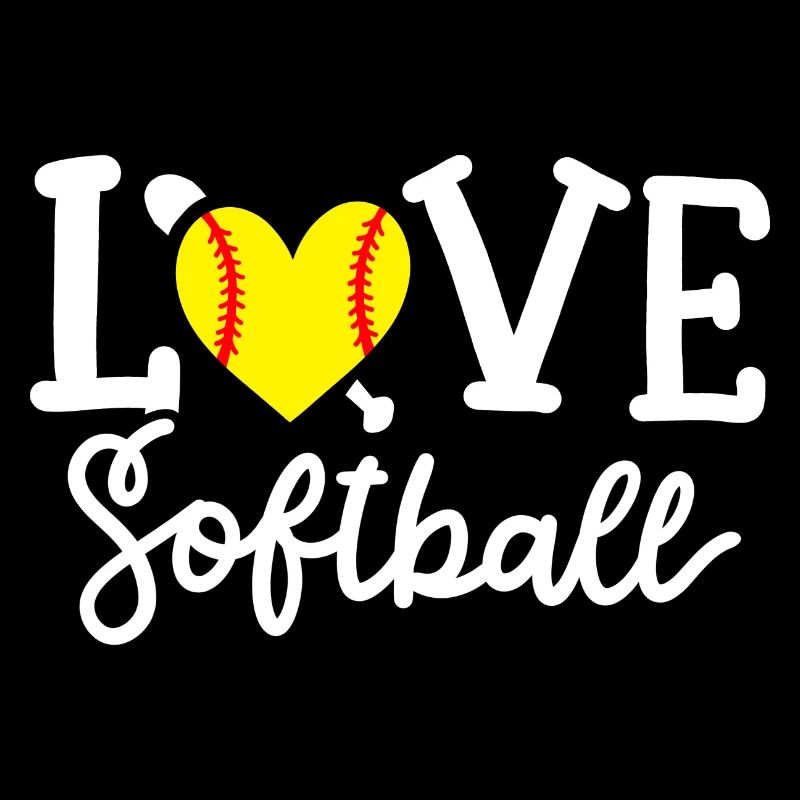 Softball-Spieler Softball