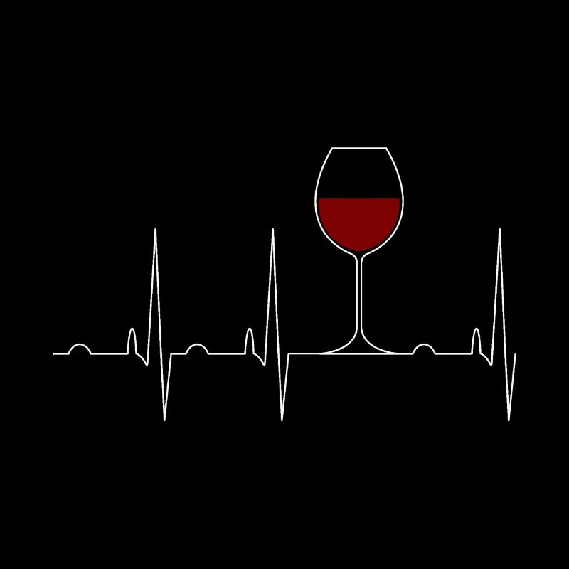 Puls gefülltes Glas