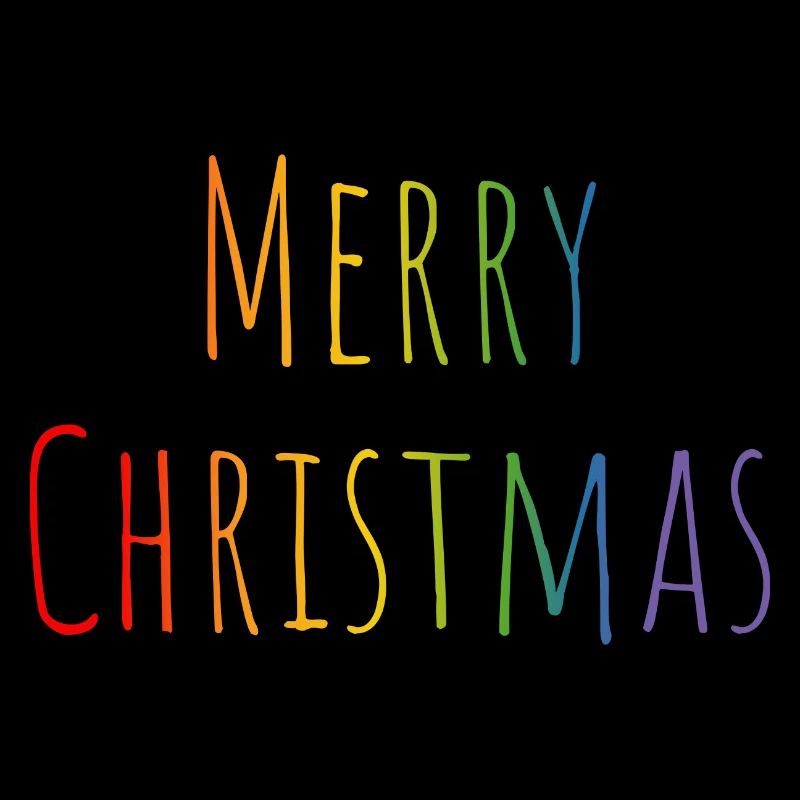 Merry Christmas regenbogen