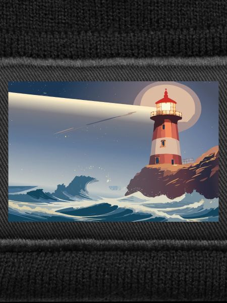 Lighthouse at night