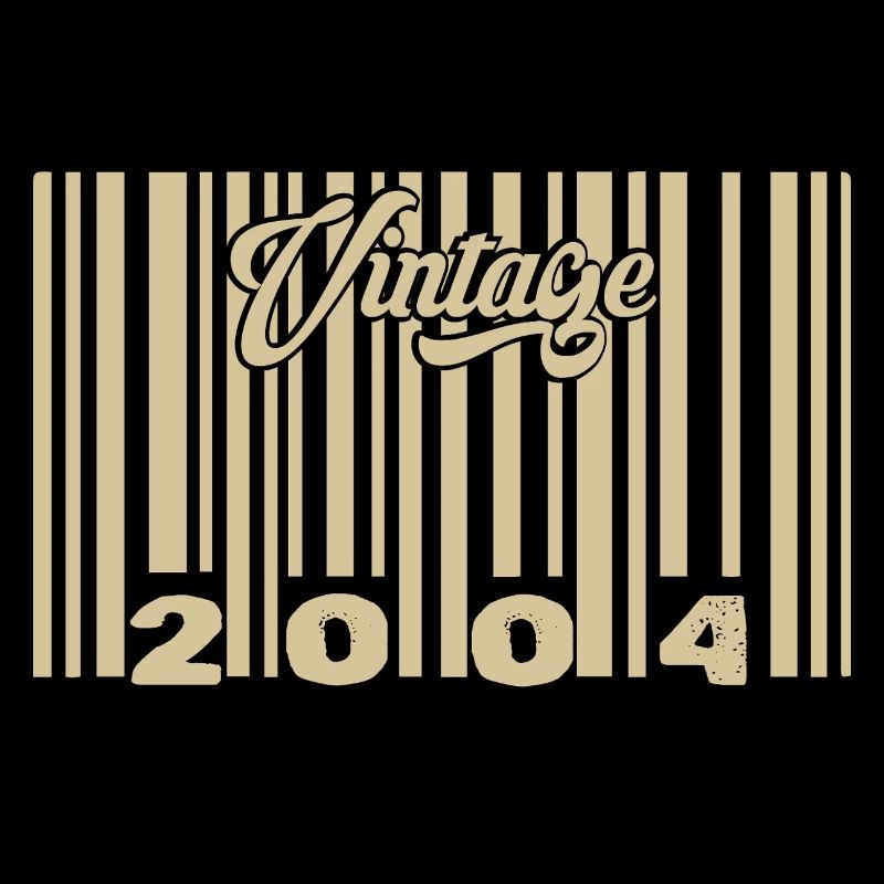 vintage 2004 Barcode 2004: Year 2025.
