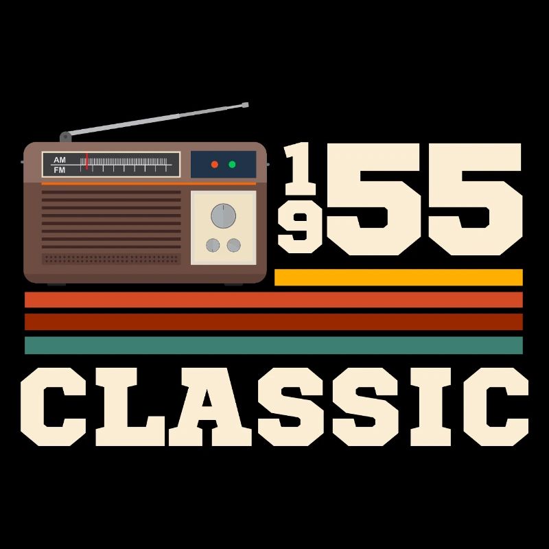 Anniversaire 1955 retro classic