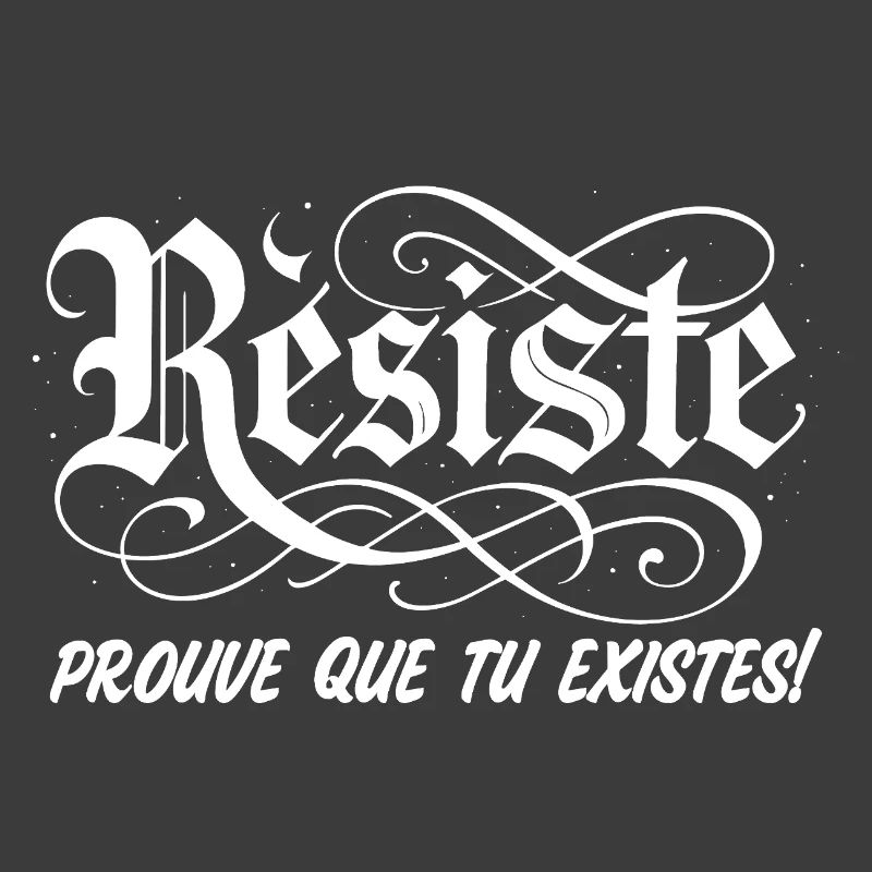 Widerstehe, beweise, dass du existierst!