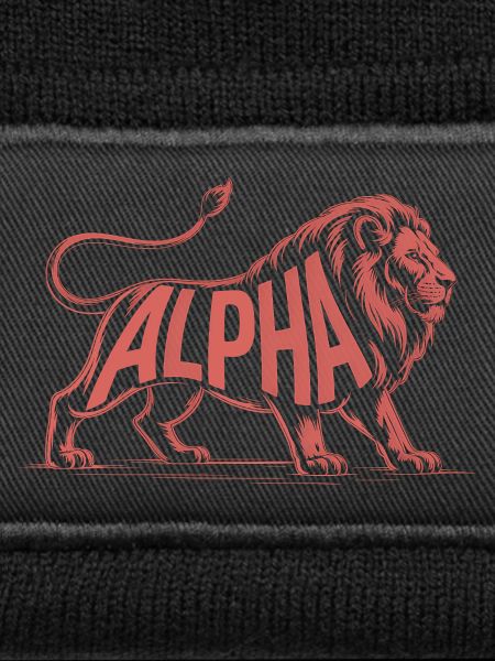 Alpha - Cooles Löwen-Logo