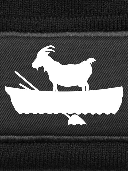 G.O.A.T. Ziege im Boot