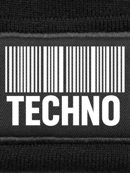 Techno Barcode Muster