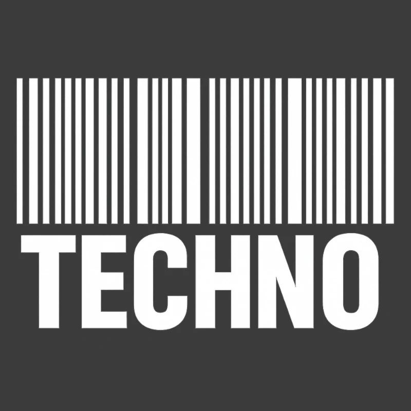 Techno Barcode Pattern