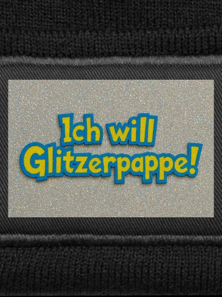 I want glitter cardboard!