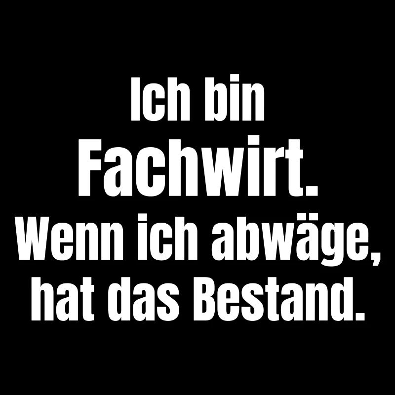 Ich bin Fachwirt – Beständigkeit