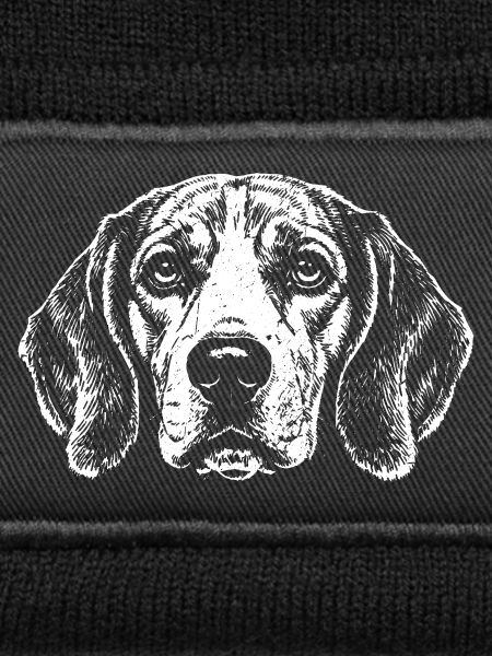 Ursprüngliches Design der Beagle-Hunderasse
