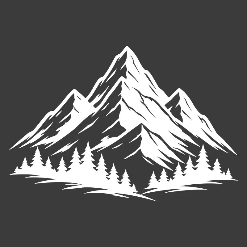 Mountains Forest Landscape