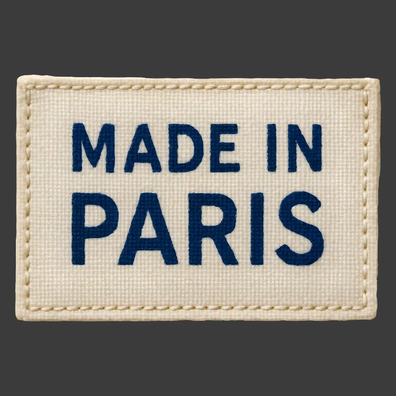 Made in Paris Fabric Patch