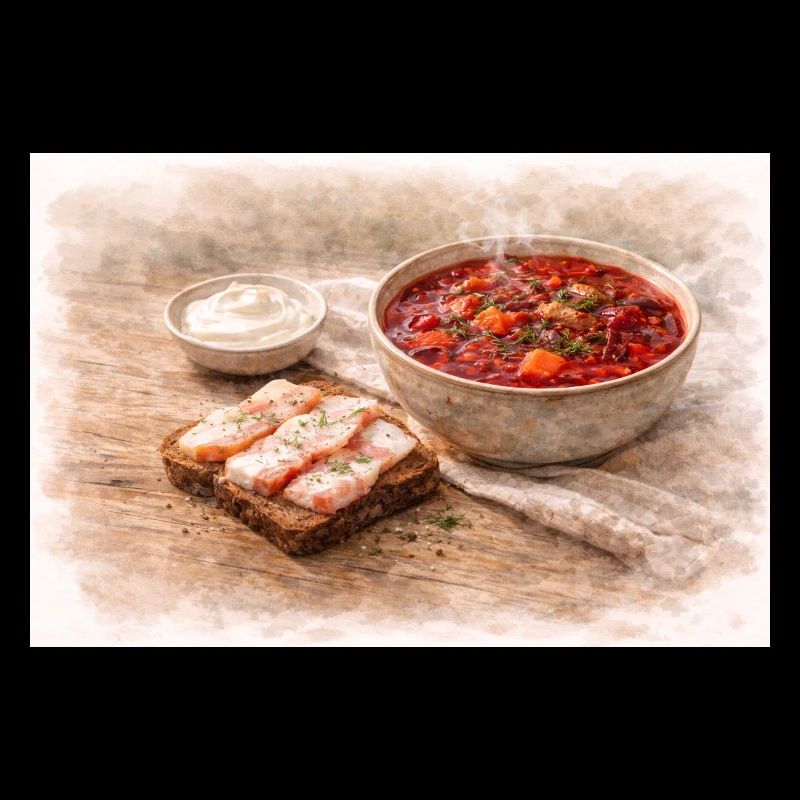 Borsch avec Salo