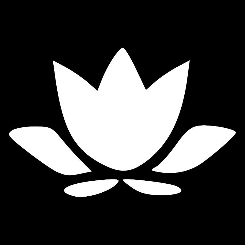 Fleur de lotus, fleur de lotus, fleur blanche, fleur de yoga