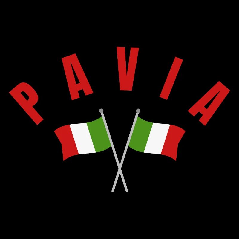 Pavie Drapeaux italiens