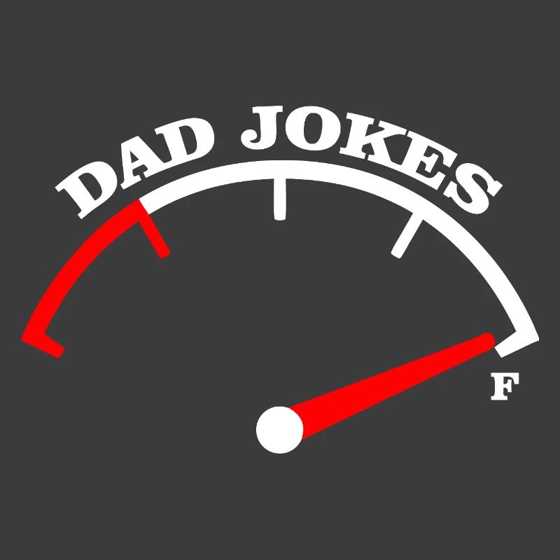 Conception du Tee Meter Dad Jokes