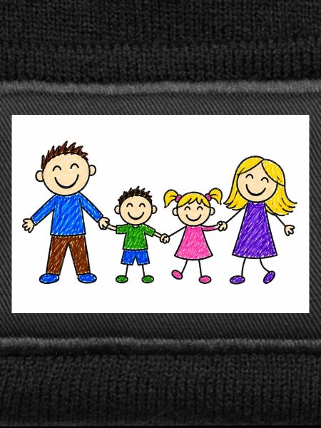 Mama und Kinder