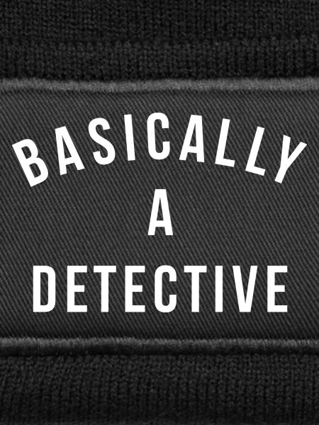 Basically detective pun